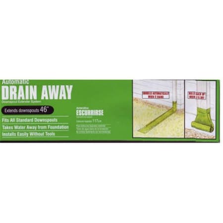 Thermwell Products Thermwell DE46WH Flexible Automatic Downspout Extender; White - 46 in. 127758